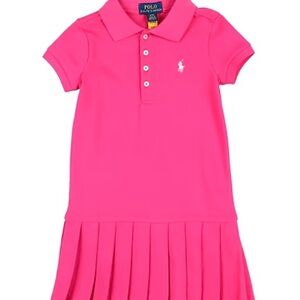 POLO RALPH LAUREN
Pleated Stretch Mesh Polo Dress
SHIRT DRESSE